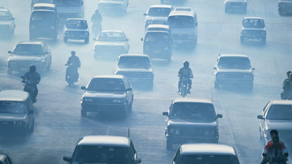 آلودگی هوای ناشی از ترافیک