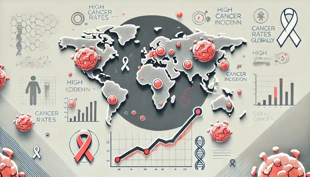 افزایش ابتلا سرطان در جهان
